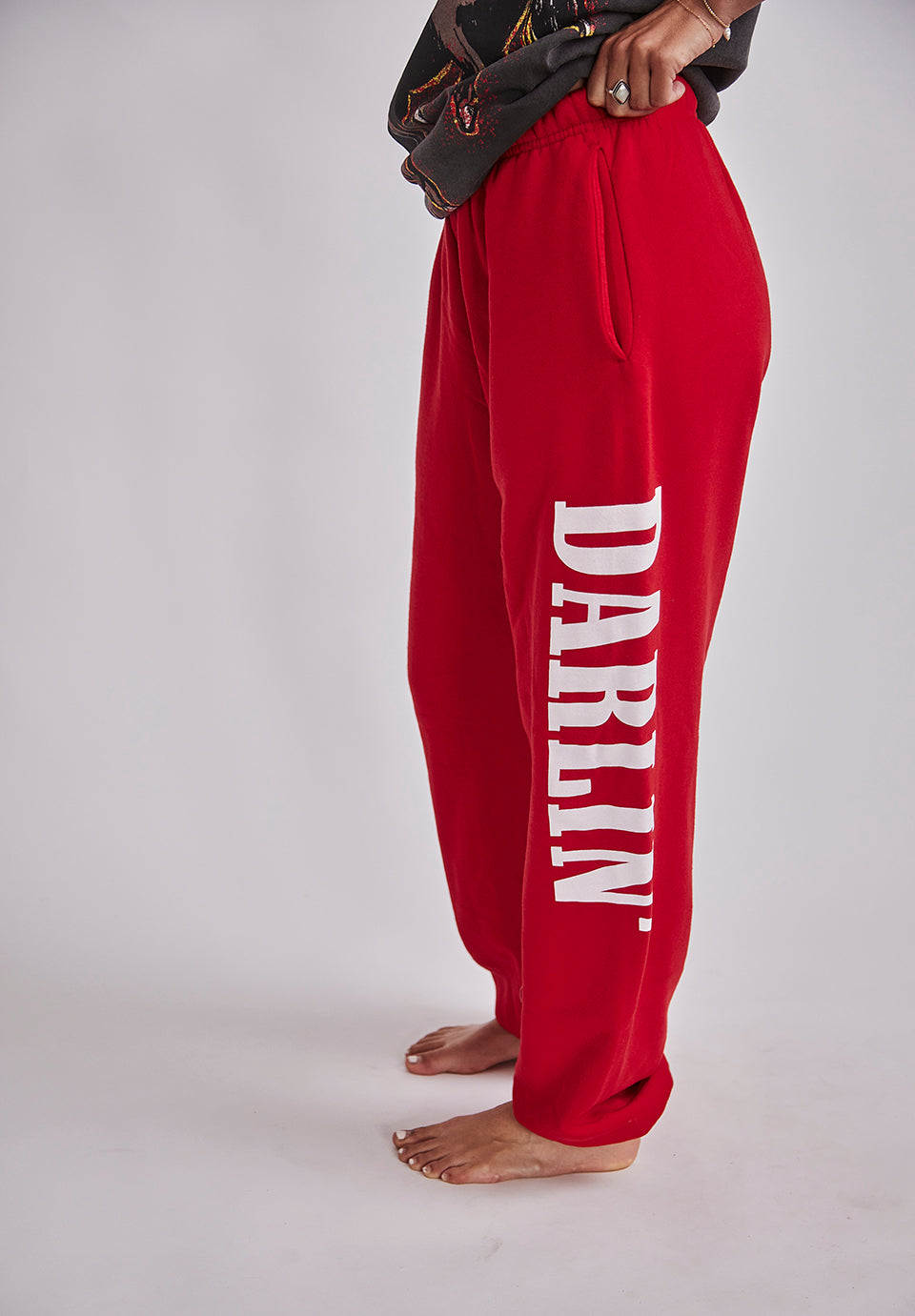 Sweatpants Plush - Red
