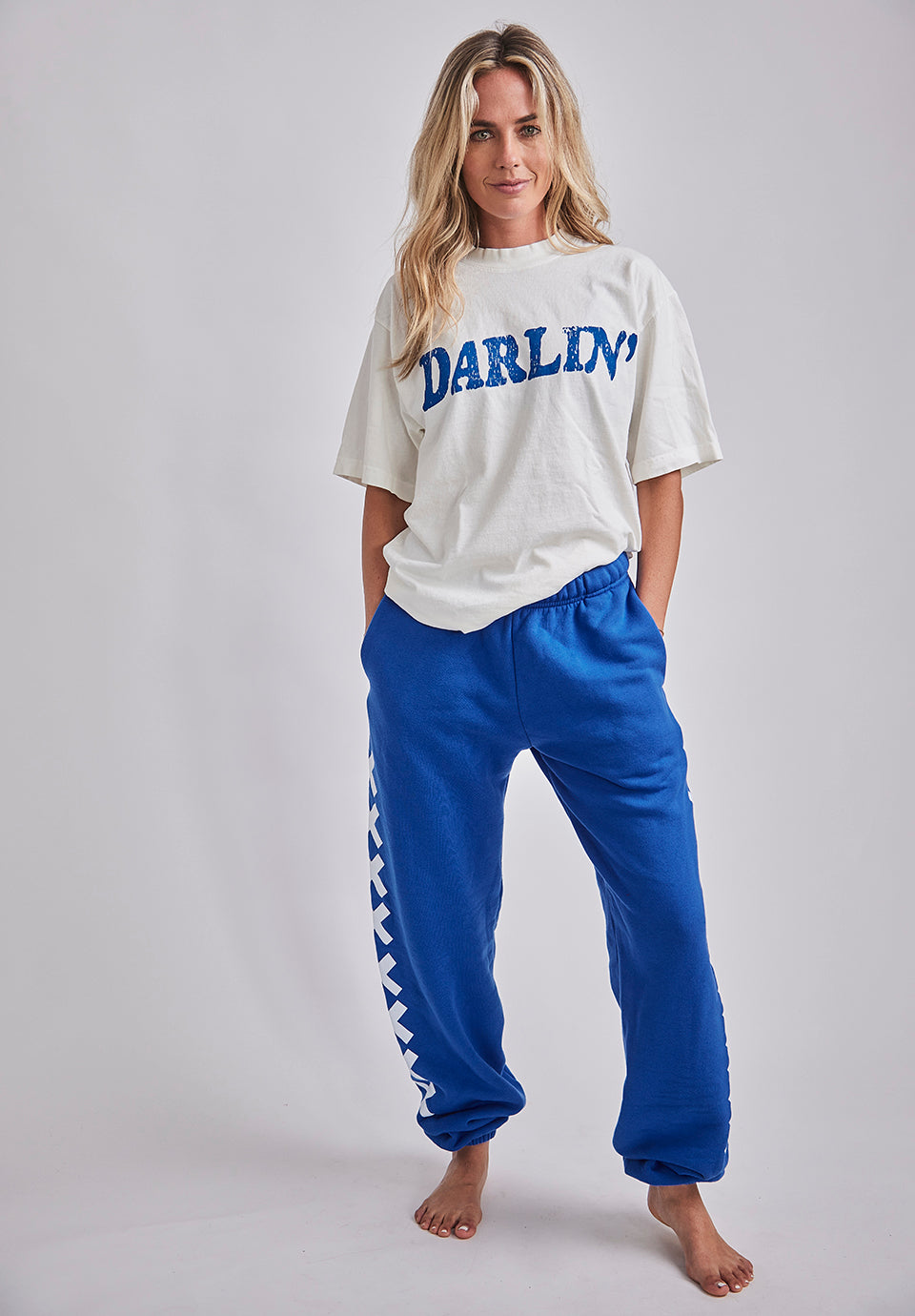 Sweatpants Plush - Blue