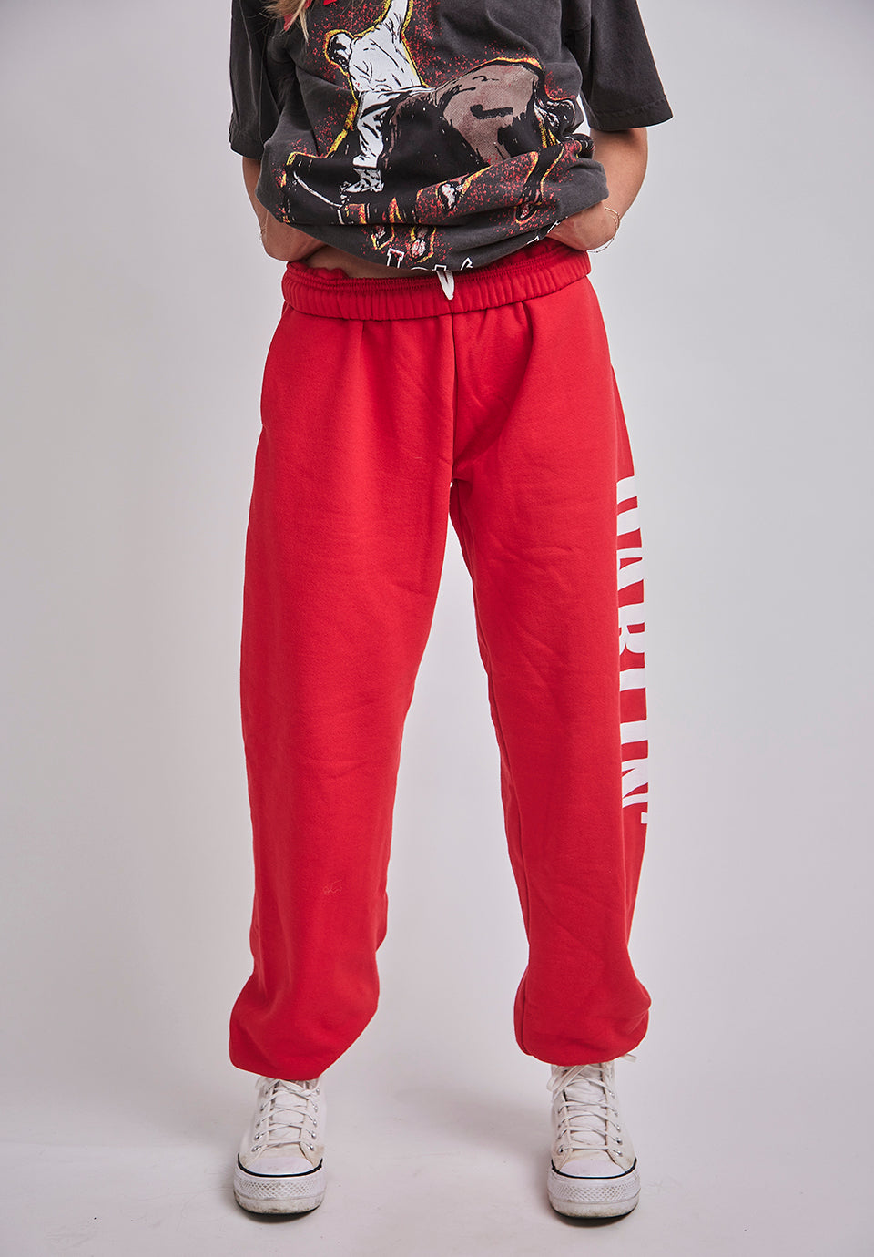 Sweatpants Plush - Red