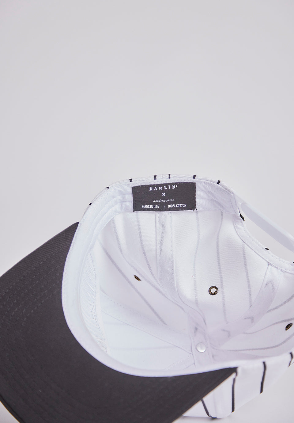 DARLIN'® Pinstripe Snapback Red