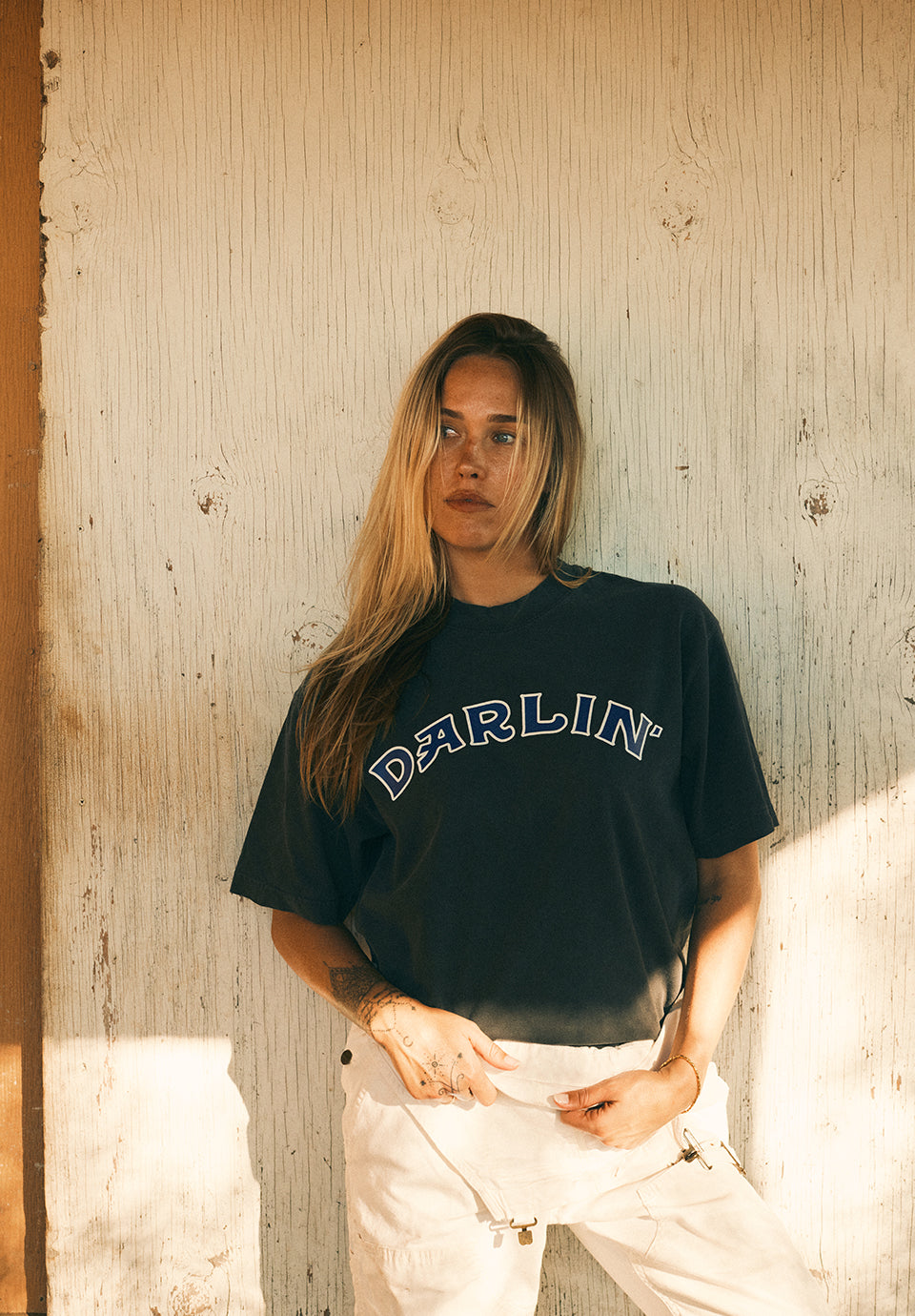 Darlin' Short Sleeve - Charcoal