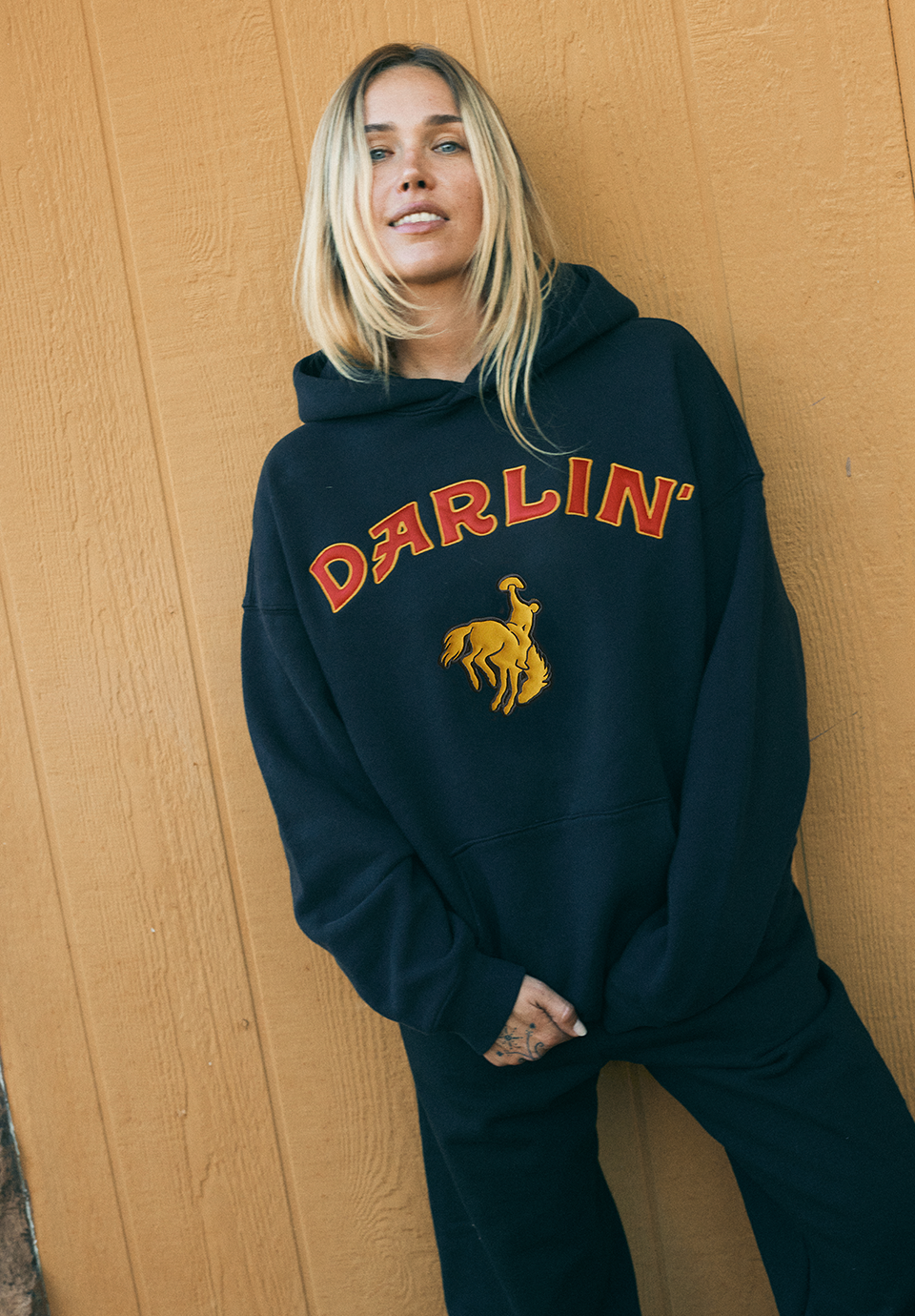 Rider Oversized Hoodie - Black