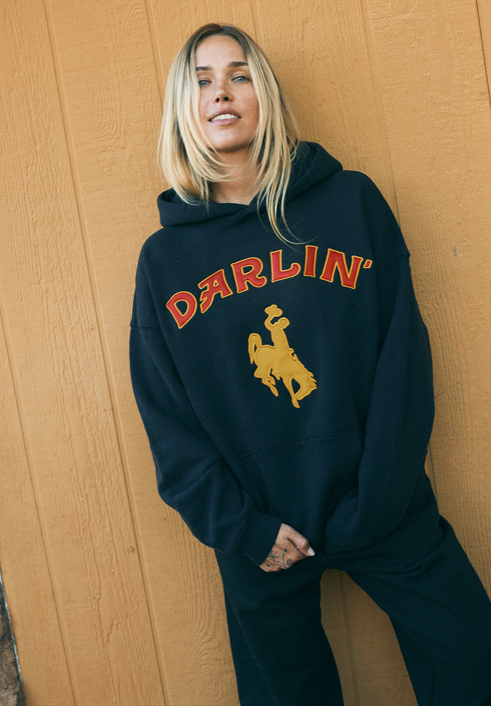 Rider Oversized Hoodie - Black