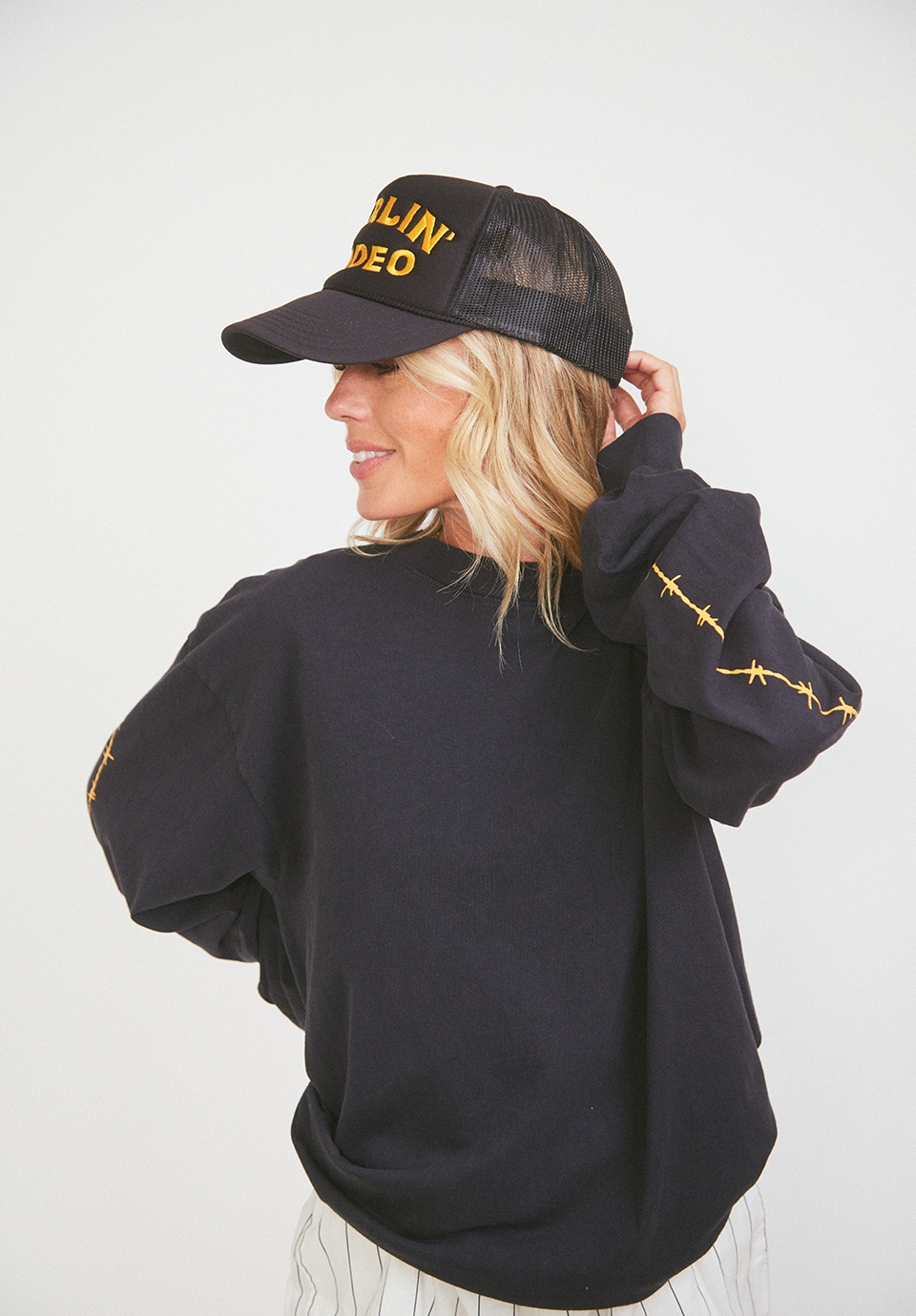 DARLIN’ Rodeo Trucker - Black