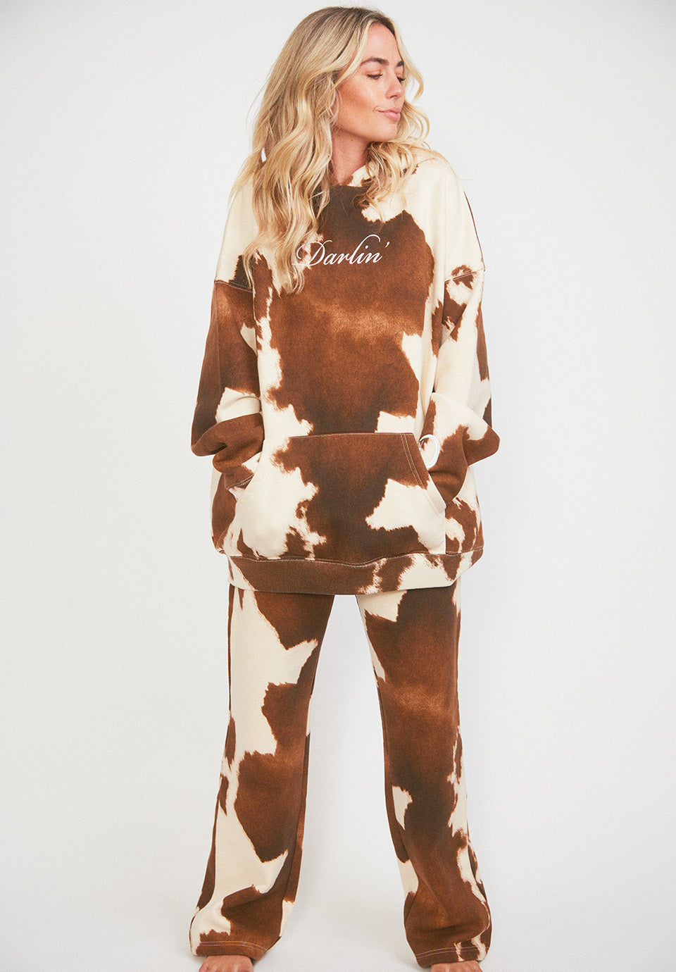 Signature Straight Leg Sweatpant - Cowhide