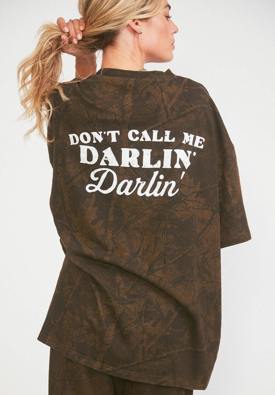 Don't Call Me Short Sleeve - Backwood Camo