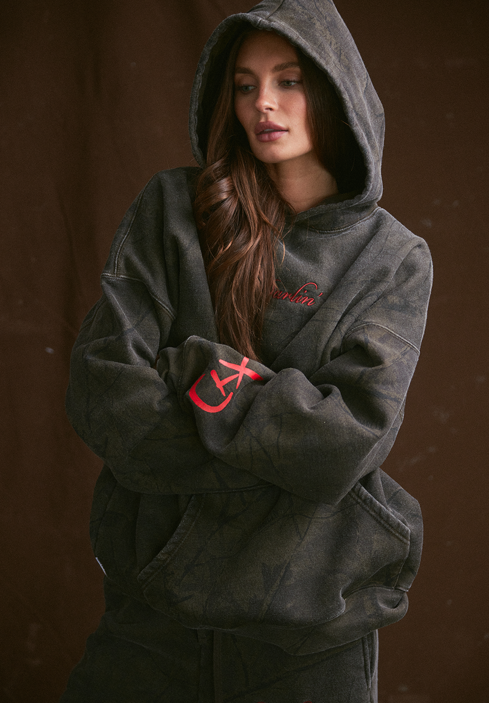 Signature Hoodie - Faded Backwood Camo