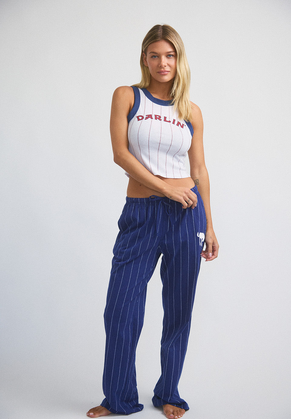 Varsity Crop Tank - Bad News