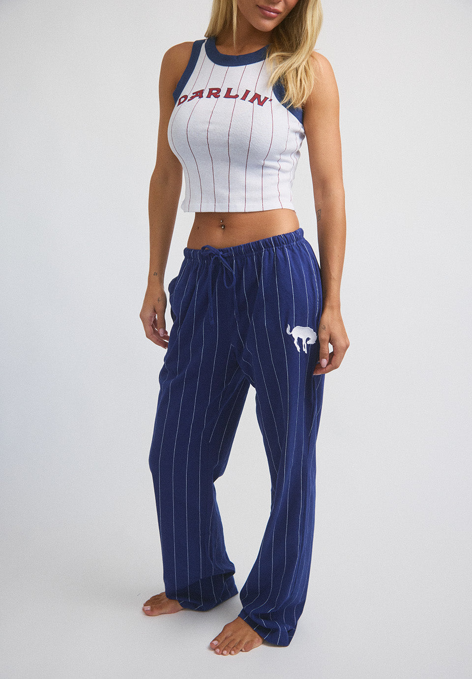 Varsity Crop Tank - Bad News