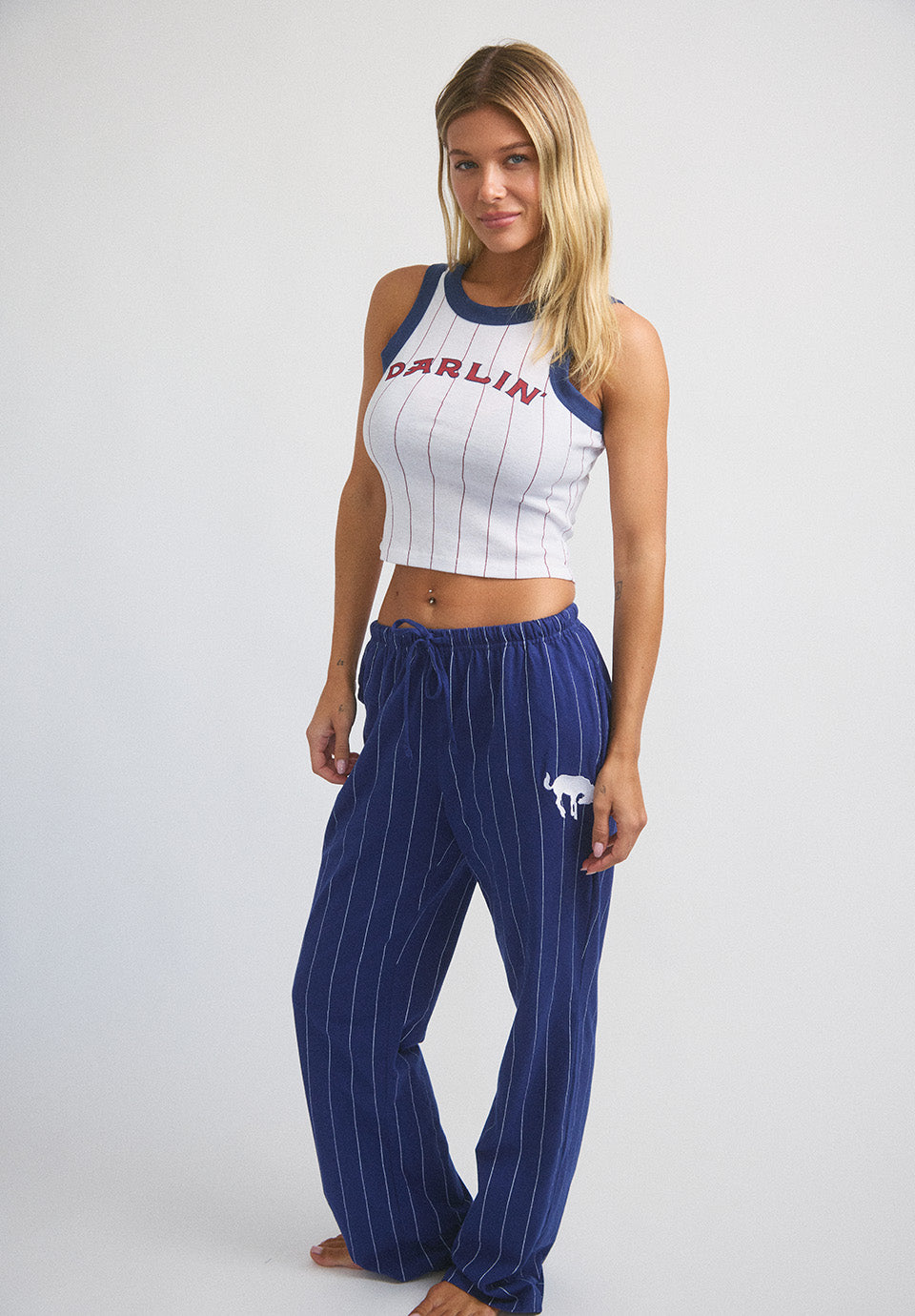 Varsity Crop Tank - Bad News