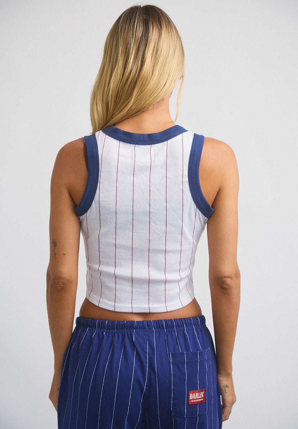 Varsity Crop Tank - Bad News