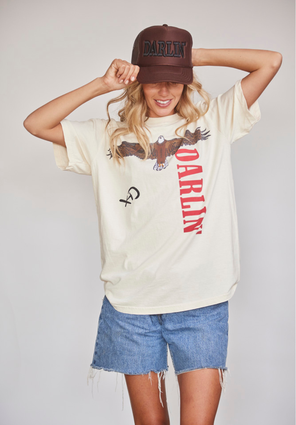 DARLIN'® Brown Trucker Hat