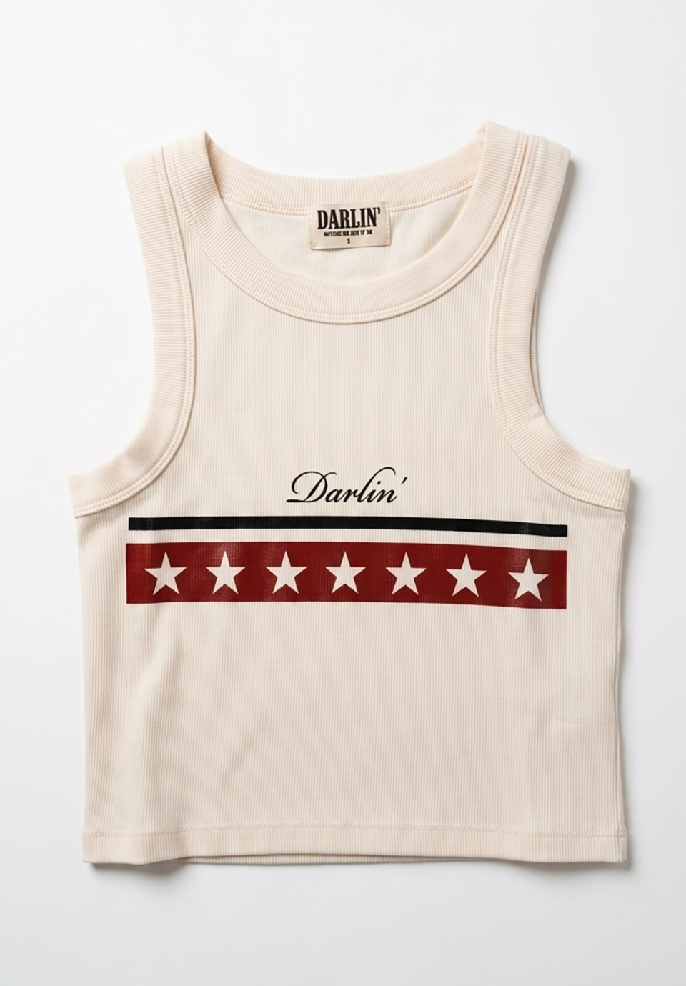 Spangled Tank Top - Creme