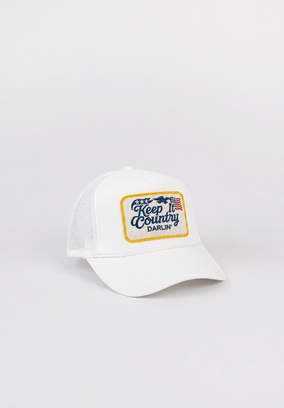 Keep it Country Trucker - White