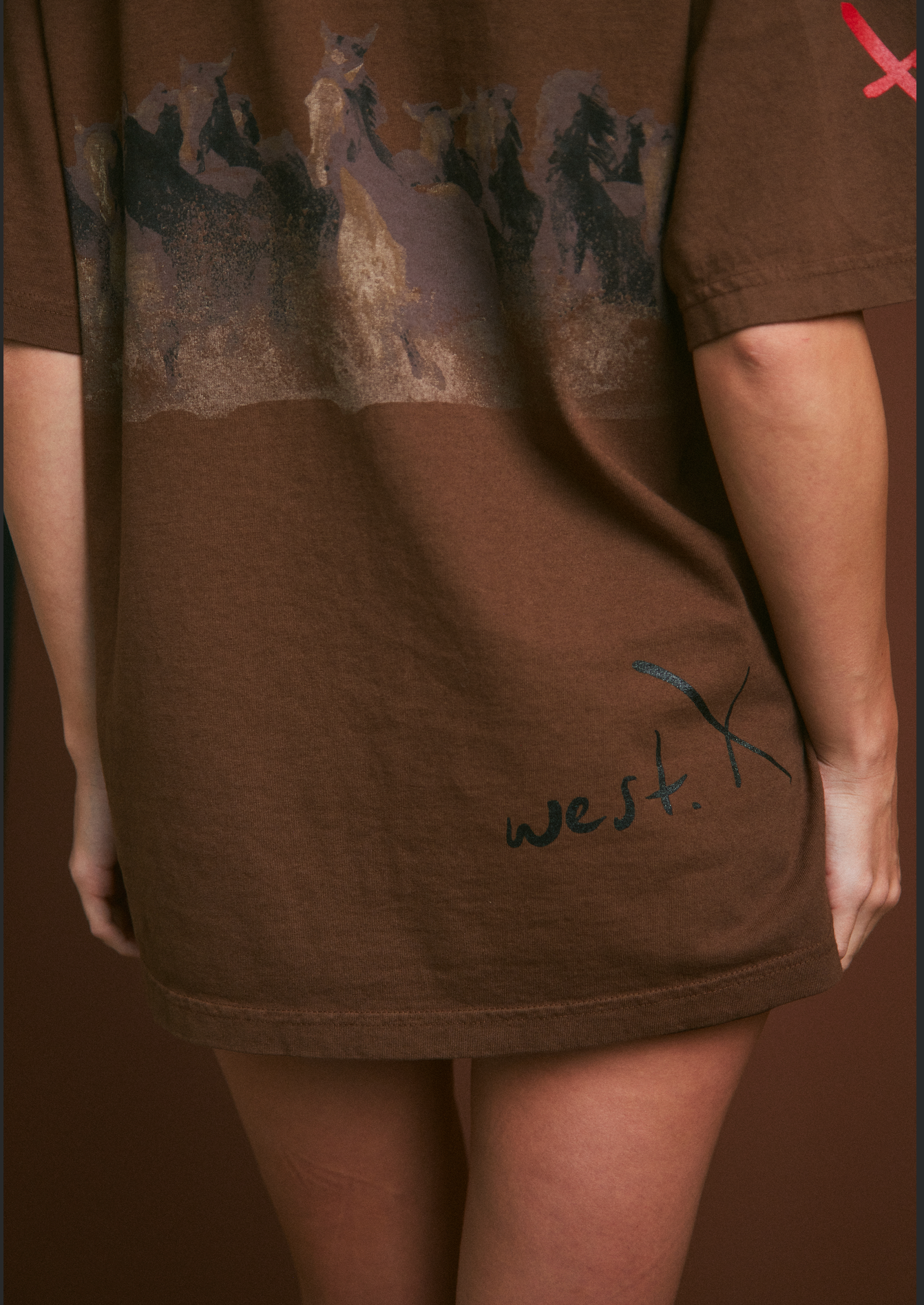 WILD HORSE Short Sleeve - Tobacco