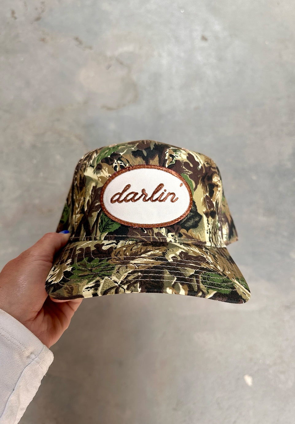 DARLIN'® Snapback Heritage Camo Brown/White